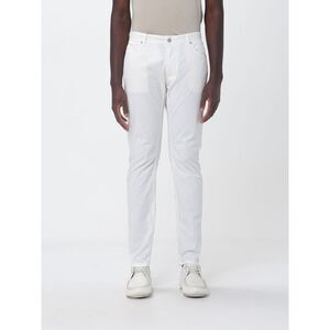 Brooksfield Men Cotton Slim Fit Trousers Brooksfield